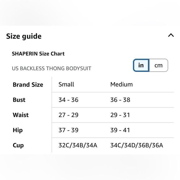 SHAPERIN Lace Shapewear Bodysuit w/ Tummy Control NWOT - Picture 7 of 7